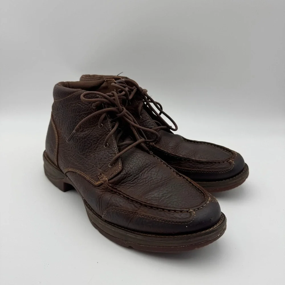 Durango Rebel Mens Bark‎ Brown Leather Laced Work Boots DDB0250 Size 12M